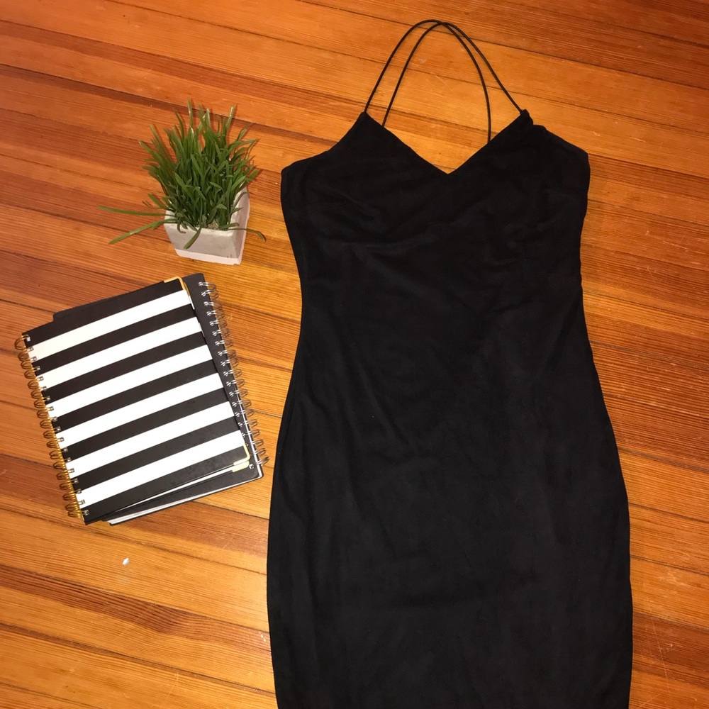 Black MIDI Dress